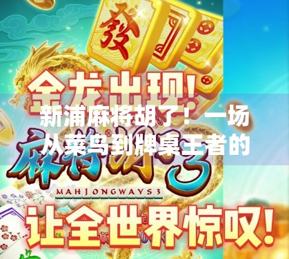 新浦麻将胡了！一场从菜鸟到牌桌王者的逆袭之路，原来赢在细节和心态！