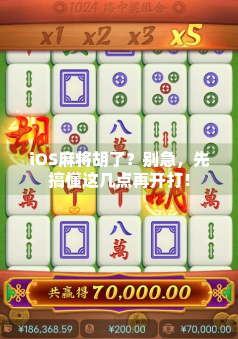 iOS麻将胡了？别急，先搞懂这几点再开打！