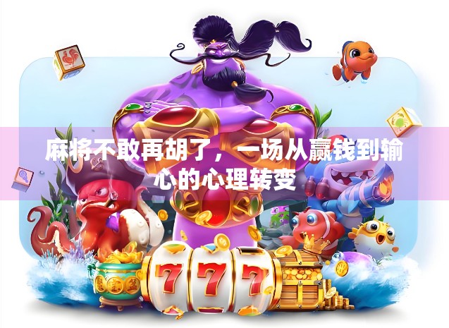 麻将不敢再胡了,一场从赢钱到输心的心理转变 麻将不敢再胡了,一场从赢钱到输心的心理转变