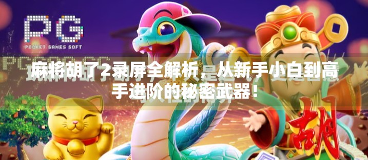 麻将胡了2录屏全解析,从新手小白到高手进阶的秘密武器! 麻将胡了2录屏全解析,从新手小白到高手进阶的秘密武器!