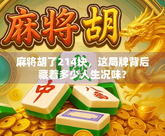 麻将胡了214块,这局牌背后藏着多少人生况味?